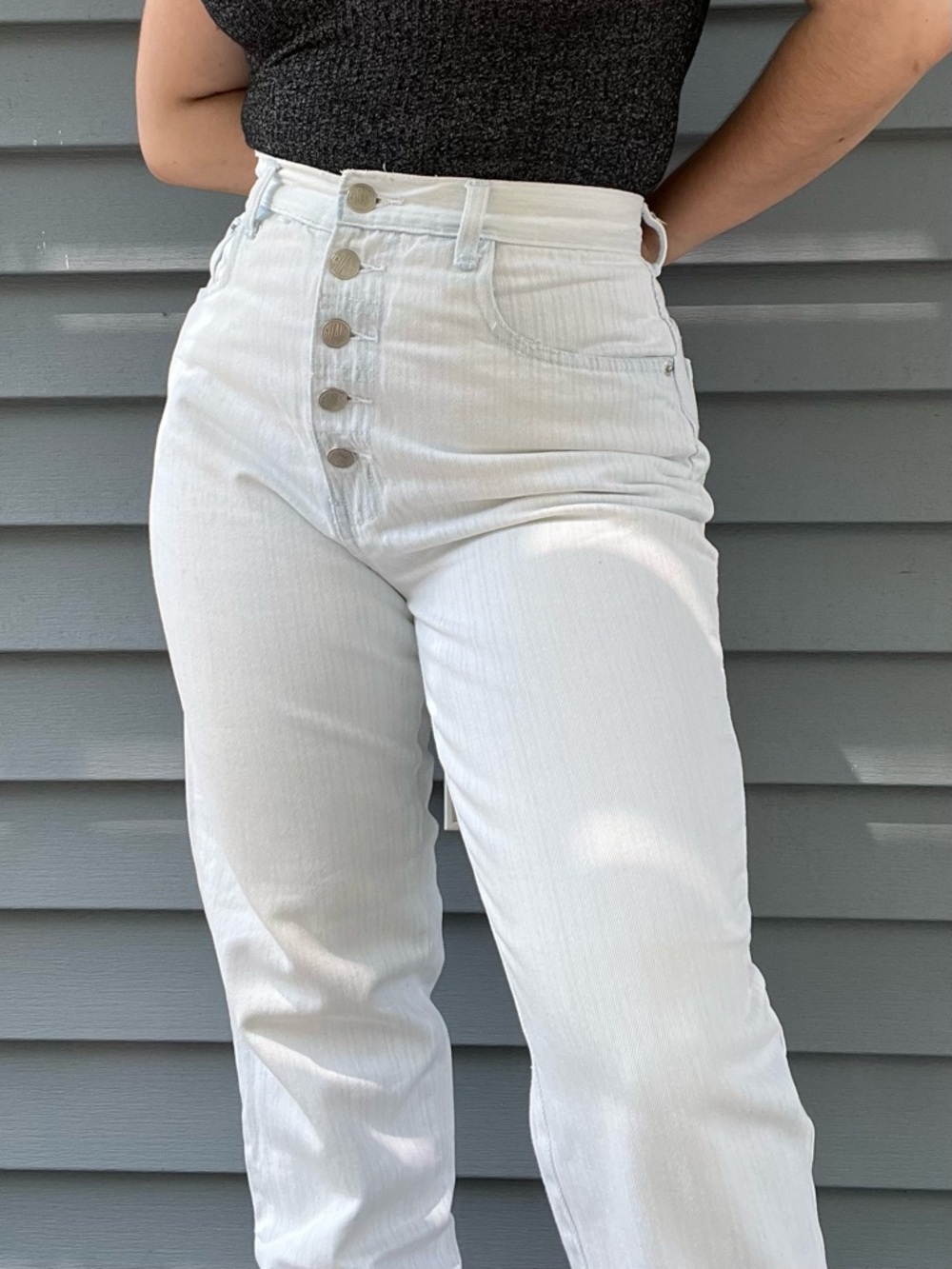 High-Waist Vintage Gitano Button-Fly Women's Jeans